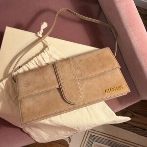 Jacquemus Beige Suede Long Bambino